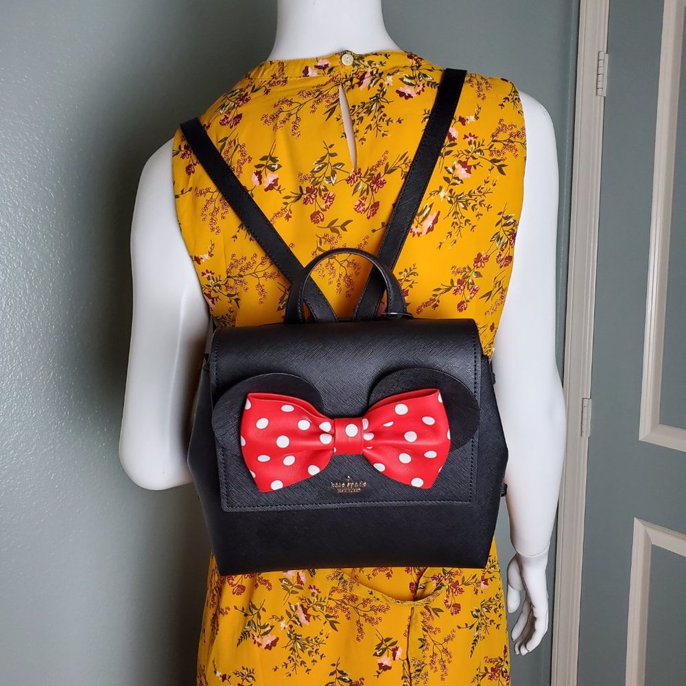 kate spade x minnie mouse backpack wallet combo - Picture 8 of 8